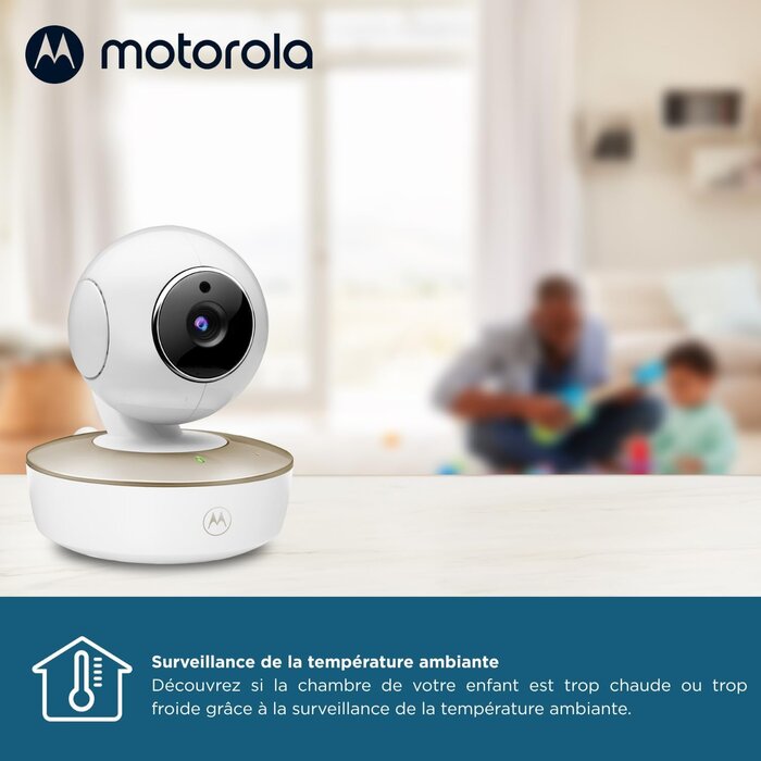Babyphone Vidéo avec écran 5" - Vision nocturne - Jusqu'à 30% de remise