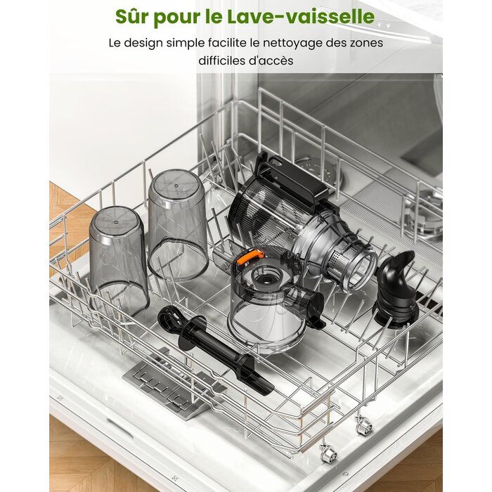 Extracteur de jus à froid 200W - Goulotte XXL - Jusqu'à -30% sur l'outlet