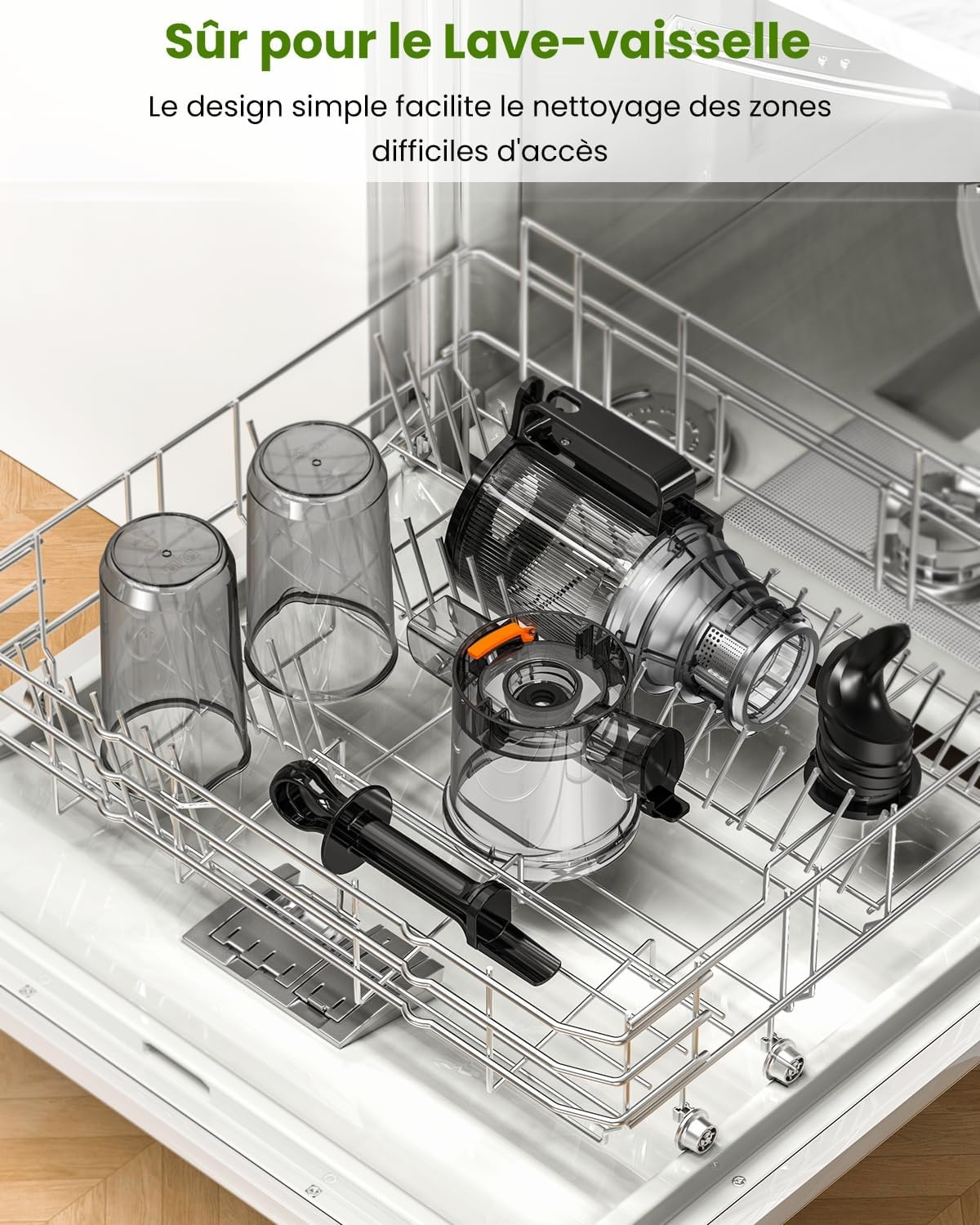 Extracteur de jus à froid 200W - Goulotte XXL - Jusqu'à -30% sur l'outlet