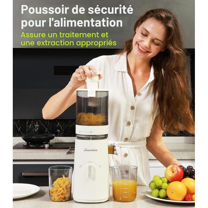 Extracteur de jus à vis sans fin 150W - Goulotte XXL - Jusqu'à -34%