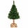 Sapin de Noël artificiel 220 cm avec tronc en bois - Jusqu'à -22% de remise