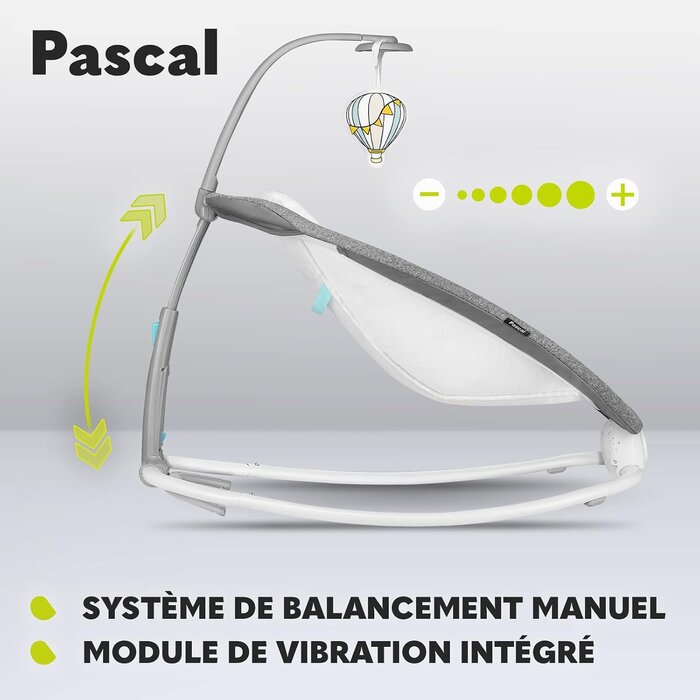 Transat bébé évolutif avec vibrations et arche - Jusqu'à -34% de remise