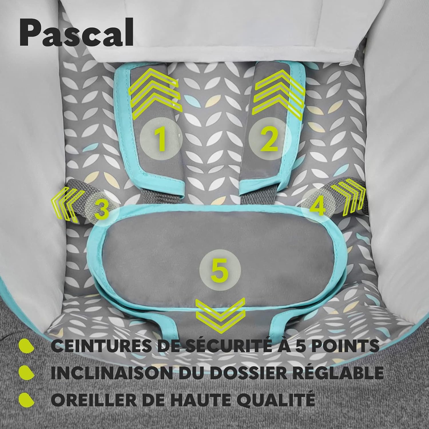 Transat bébé évolutif avec vibrations et arche - Jusqu'à -34% de remise
