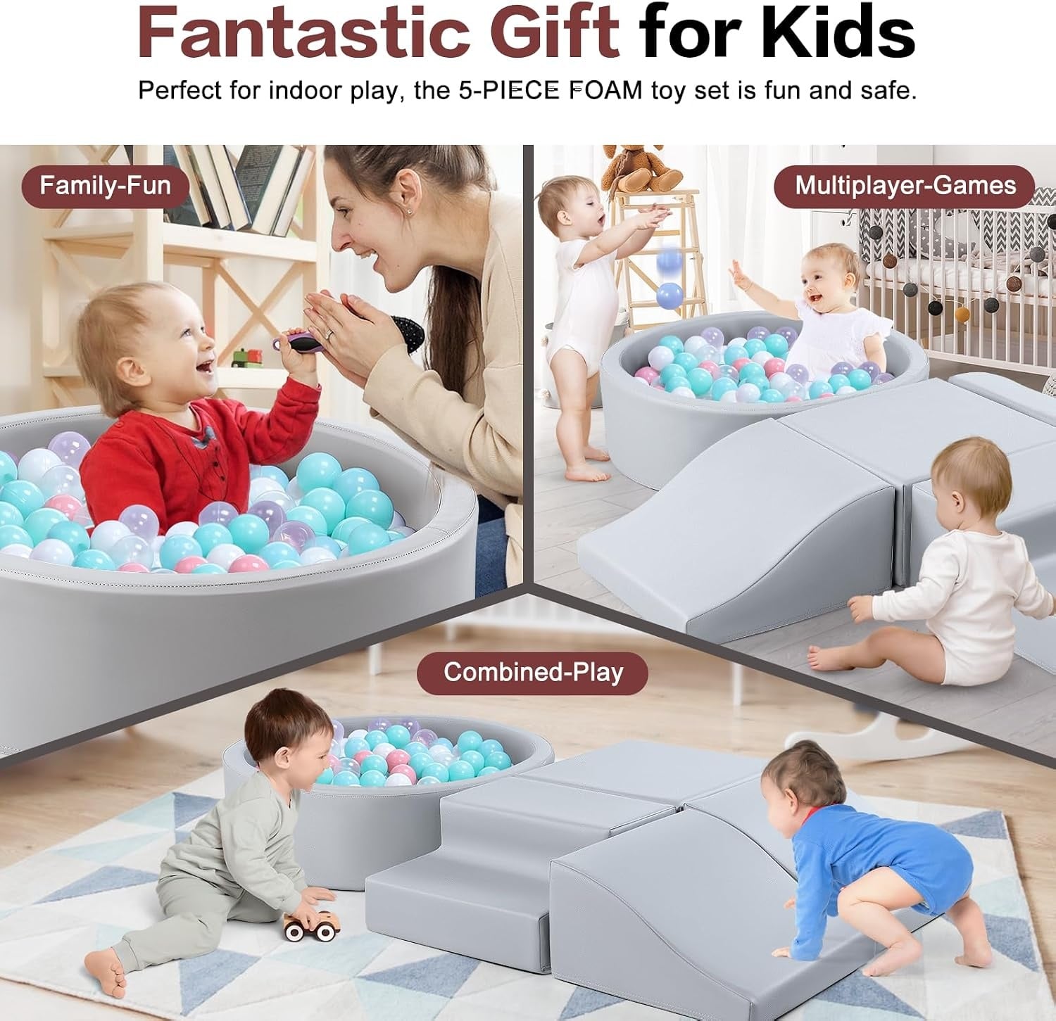Ensemble de motricité 5 pièces pour enfants - Jusqu'à 34% de remise
