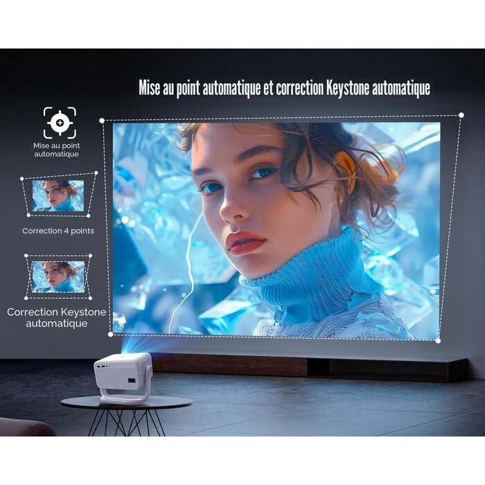 Projecteur Intelligent 1080p Android 13 - Jusqu'à -35% sur nos modèles outlet