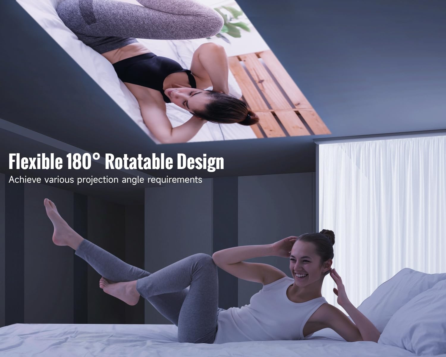 Projecteur Intelligent 1080p Android 13 - Jusqu'à -35% sur nos modèles outlet
