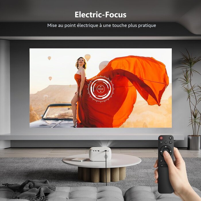 Mini-projecteur 4K Wi-Fi 6 - Jusqu'à -35% sur votre cinéma maison