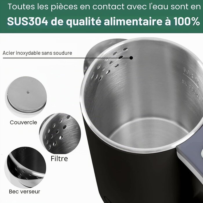 Bouilloire électrique de voyage 0,8L - Jusqu'à 32% de remise