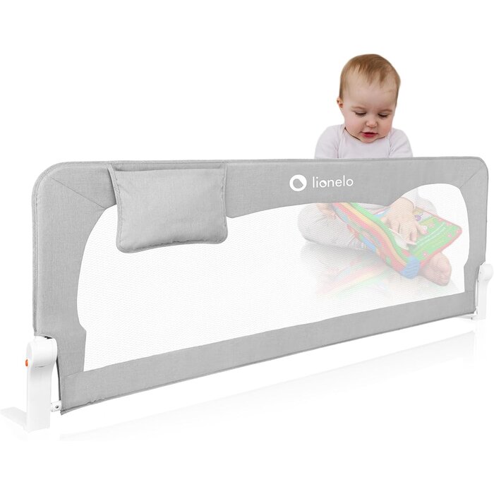Barrière de sécurité pour lit bébé - 150x66cm - Jusqu'à -33% sur l'outlet