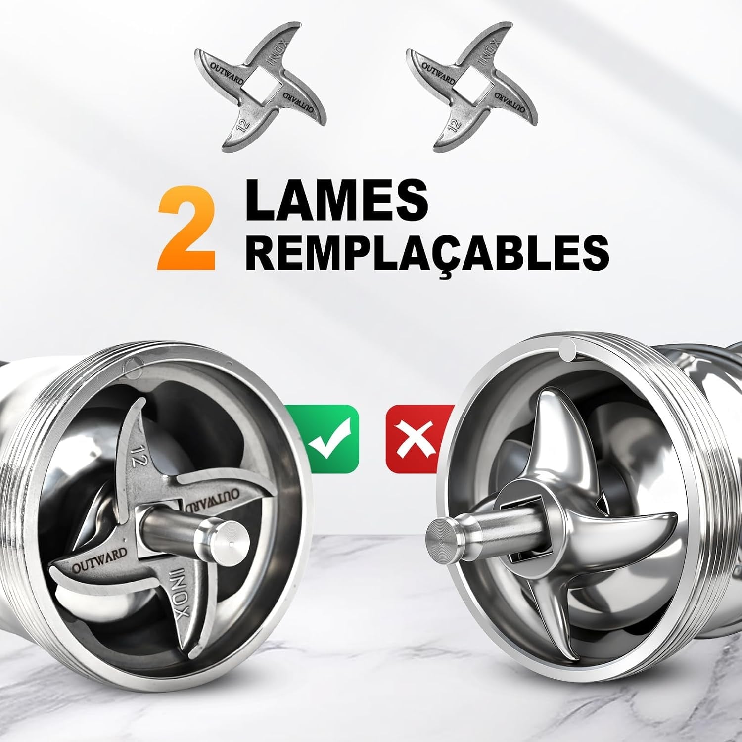 Hachoir à viande électrique 950W - Jusqu'à 35% de réduction