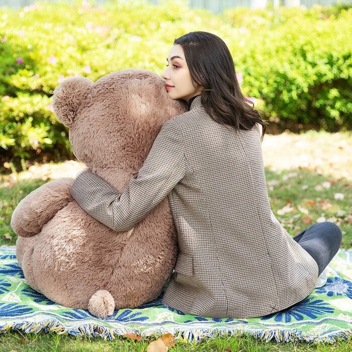 Grand ours en peluche XXL 130 cm - Jusqu'à -33% sur notre sélection