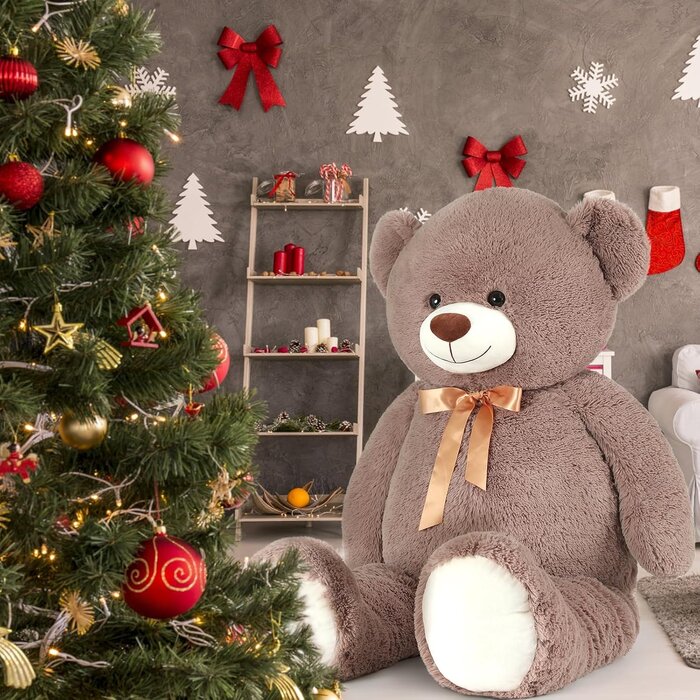 Grand ours en peluche XXL 130 cm - Jusqu'à -33% sur notre sélection