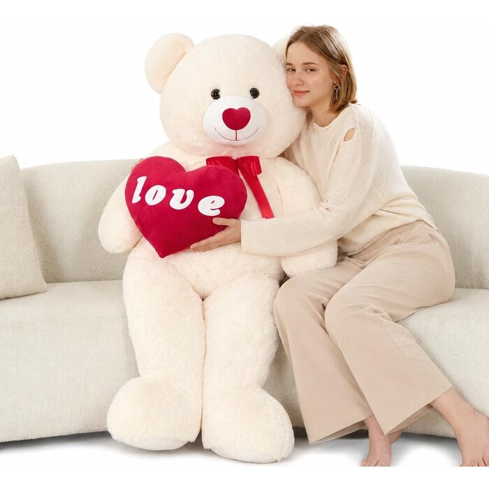 Grand ours en peluche XXL 130 cm - Jusqu'à -33% sur notre sélection