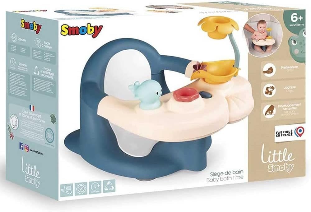 Smoby Siège de bain bébé avec centre d'activités - Jusqu'à 32% de remise