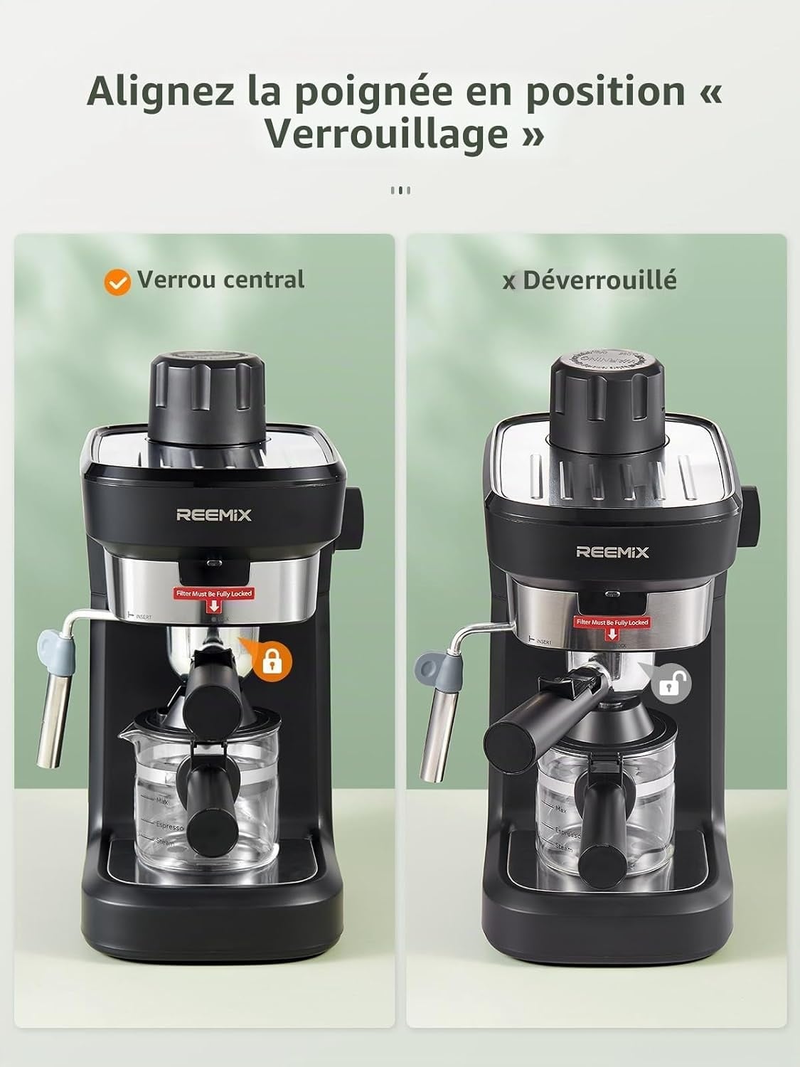 Machine à expresso 6 bars avec buse vapeur - Jusqu'à -34% sur votre café