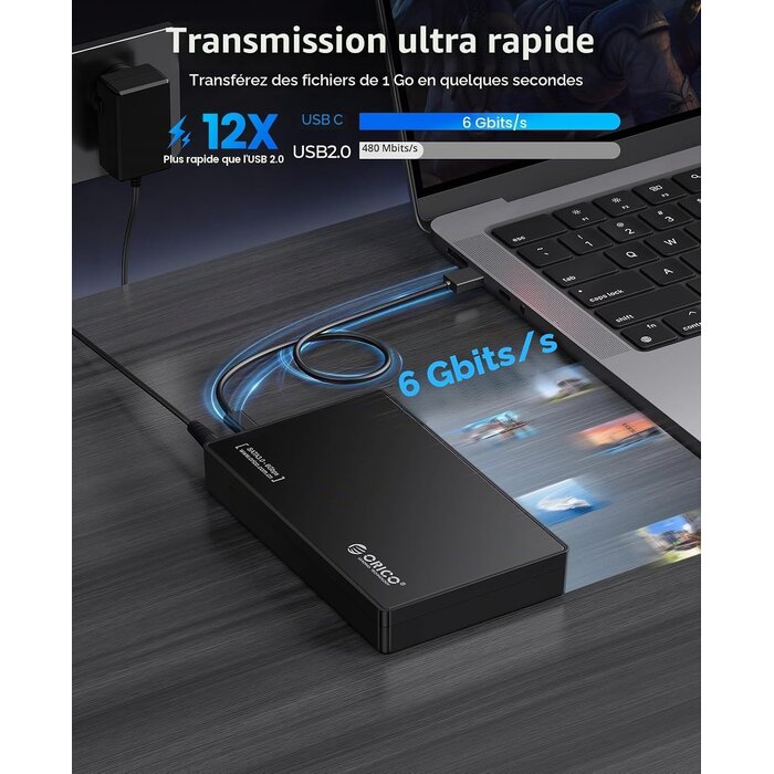 Boîtier Disque Dur 3,5" SATA Jusqu'à 20 To - USB-C - Jusqu'à -32% Outlet