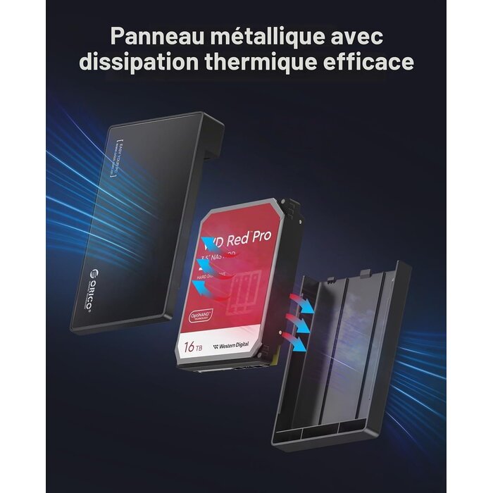 Boîtier Disque Dur 3,5" SATA Jusqu'à 20 To - USB-C - Jusqu'à -32% Outlet