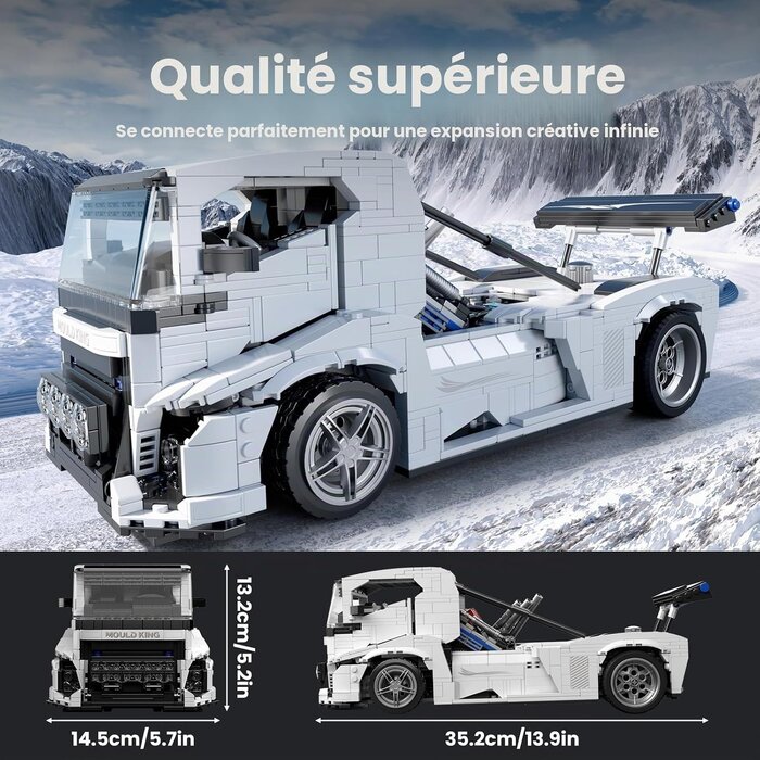 Camion de construction Technic Knight 1604 pièces : jusqu'à 34 % de remise