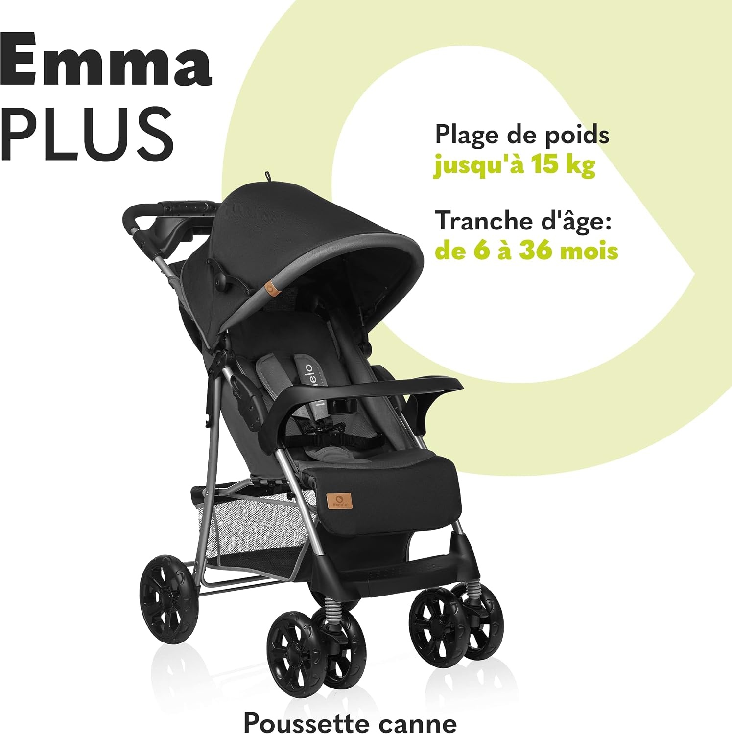 Poussette compacte pliable - Jusqu'à -34% sur votre équipement bébé