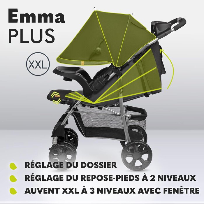 Poussette compacte pliable - Jusqu'à -34% sur votre équipement bébé