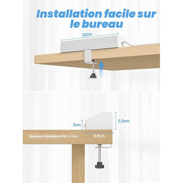 Bloc multiprise d'angle USB-C 30W - Jusqu'à -31% sur votre espace de travail