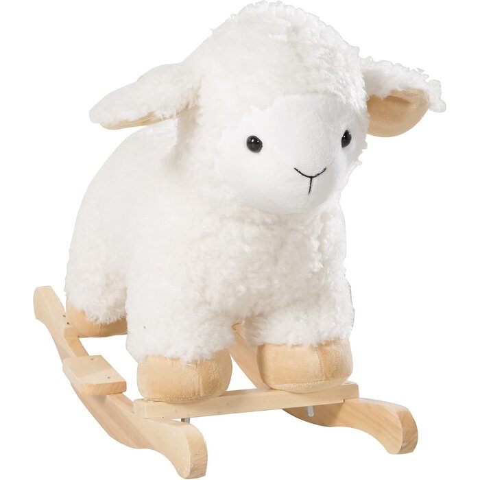 Mouton à bascule en peluche douce - Jusqu'à 34% de remise