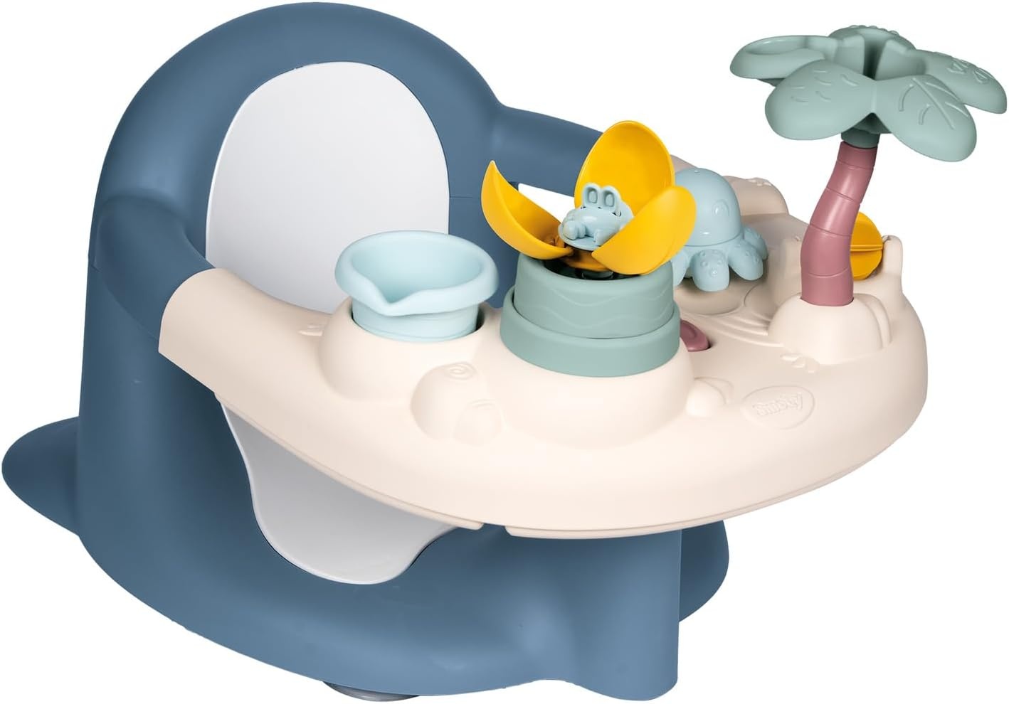 Smoby Siège de bain bébé 2-en-1 avec table d'activités - Jusqu'à 32% de remise