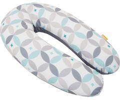 Coussin d'allaitement et de grossesse 150 cm - Motif graphique - 57% de remise