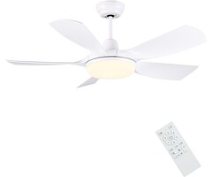 Ventilateur plafond LED 106 cm silencieux - Jusqu'à -35% sur votre confort