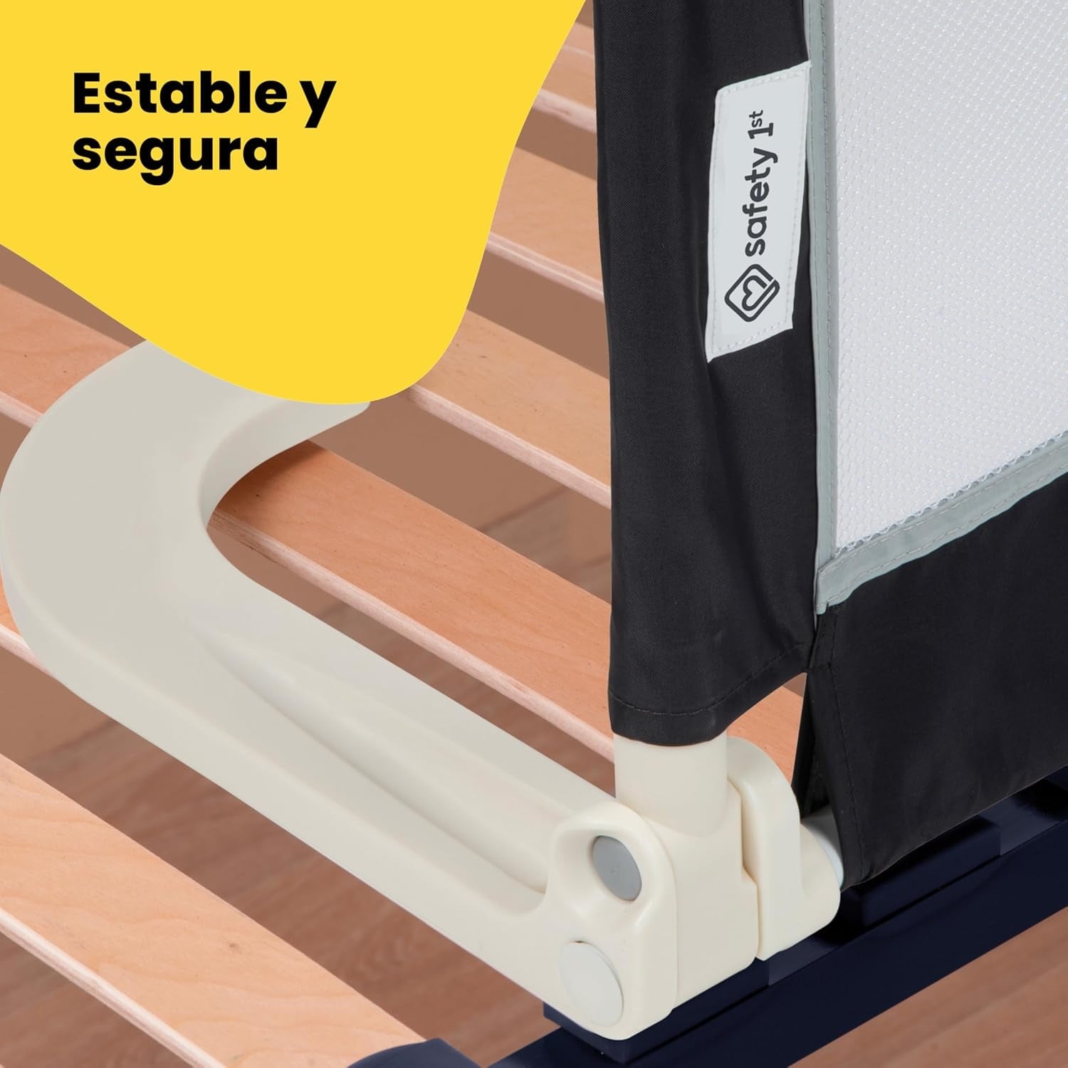 Barrière de lit pliable enfant - Gris - Jusqu'à -33%