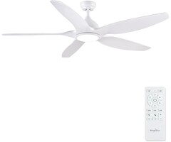 Ventilateur de plafond LED 153 cm - Silencieux et Dimmable - Jusqu'à -34%