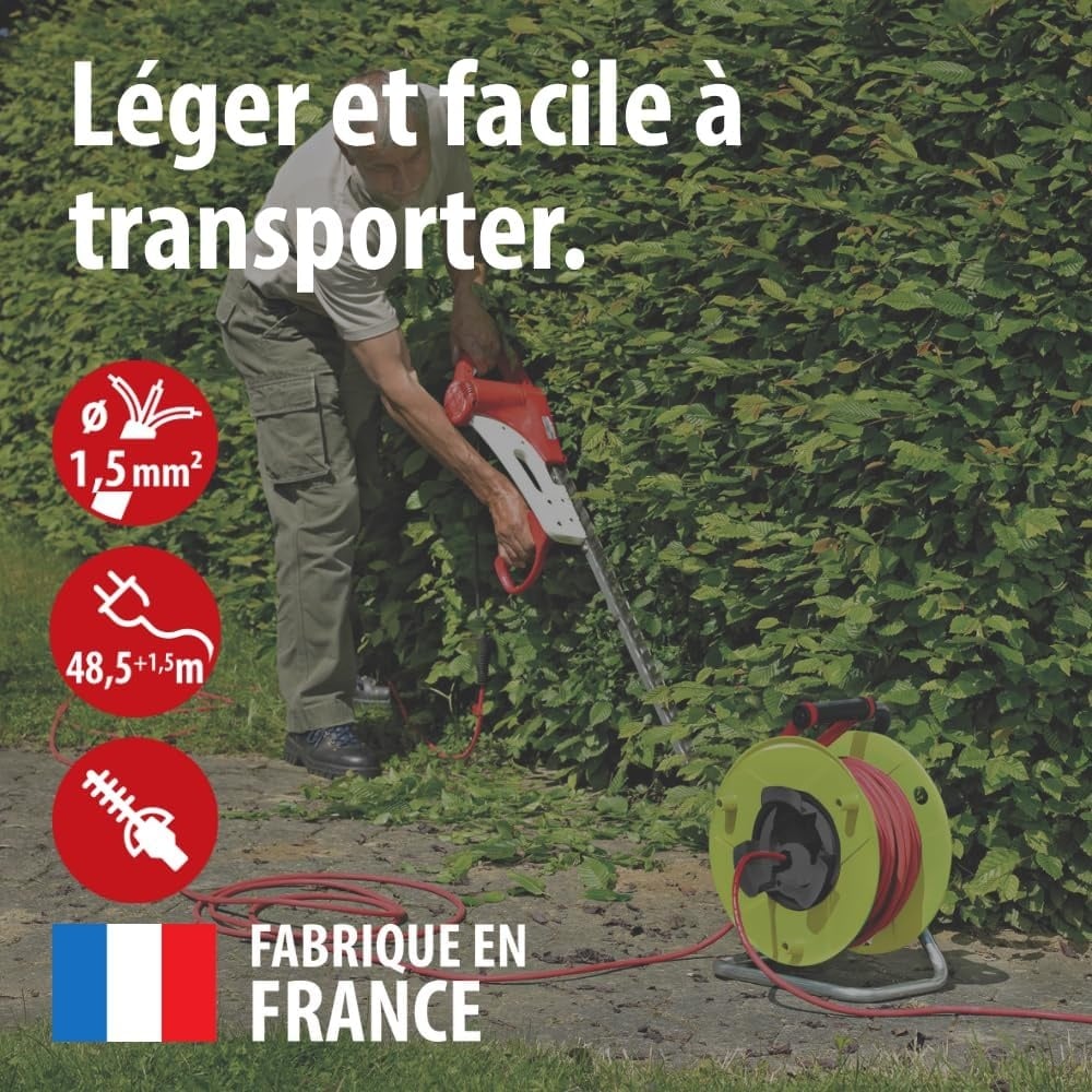Enrouleur de câble de jardin 50m - Jusqu'à 34% de remise