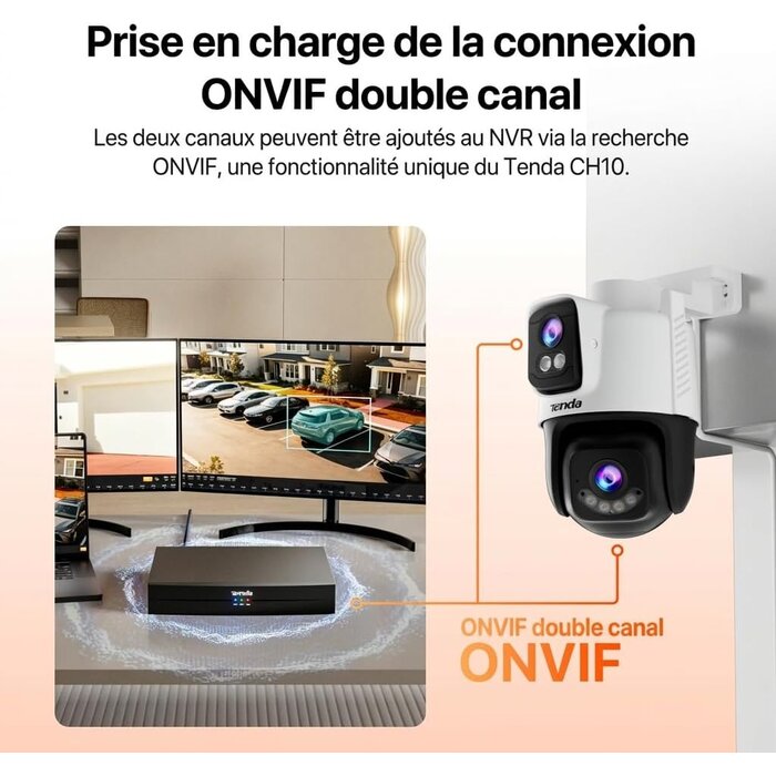 Caméra Sécurité Extérieure 5MP PTZ - Jusqu'à 34% de réduction