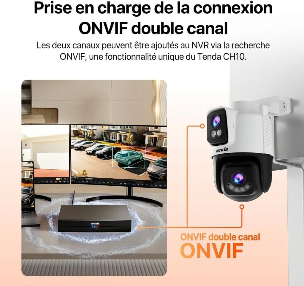 Caméra Sécurité Extérieure 5MP PTZ - Jusqu'à 34% de réduction
