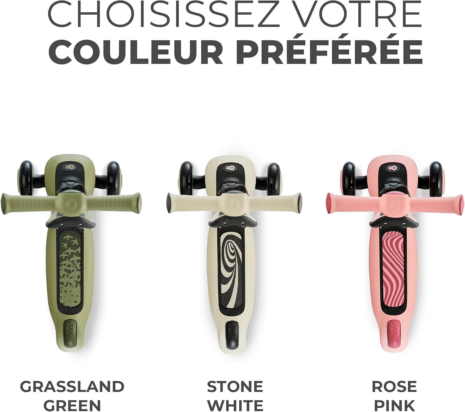 Trottinette et draisienne 2-en-1 Rose - Évolutive - Jusqu'à -34%