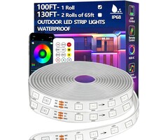 Ruban LED Extérieur 30m RGB+IC Intelligent - Jusqu'à -33% sur l'outlet