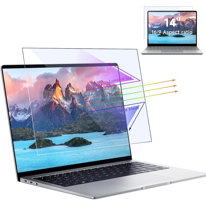 Lot de 2 Filtres Anti-Lumière Bleue 21,5" Mat - Jusqu'à -32% de remise