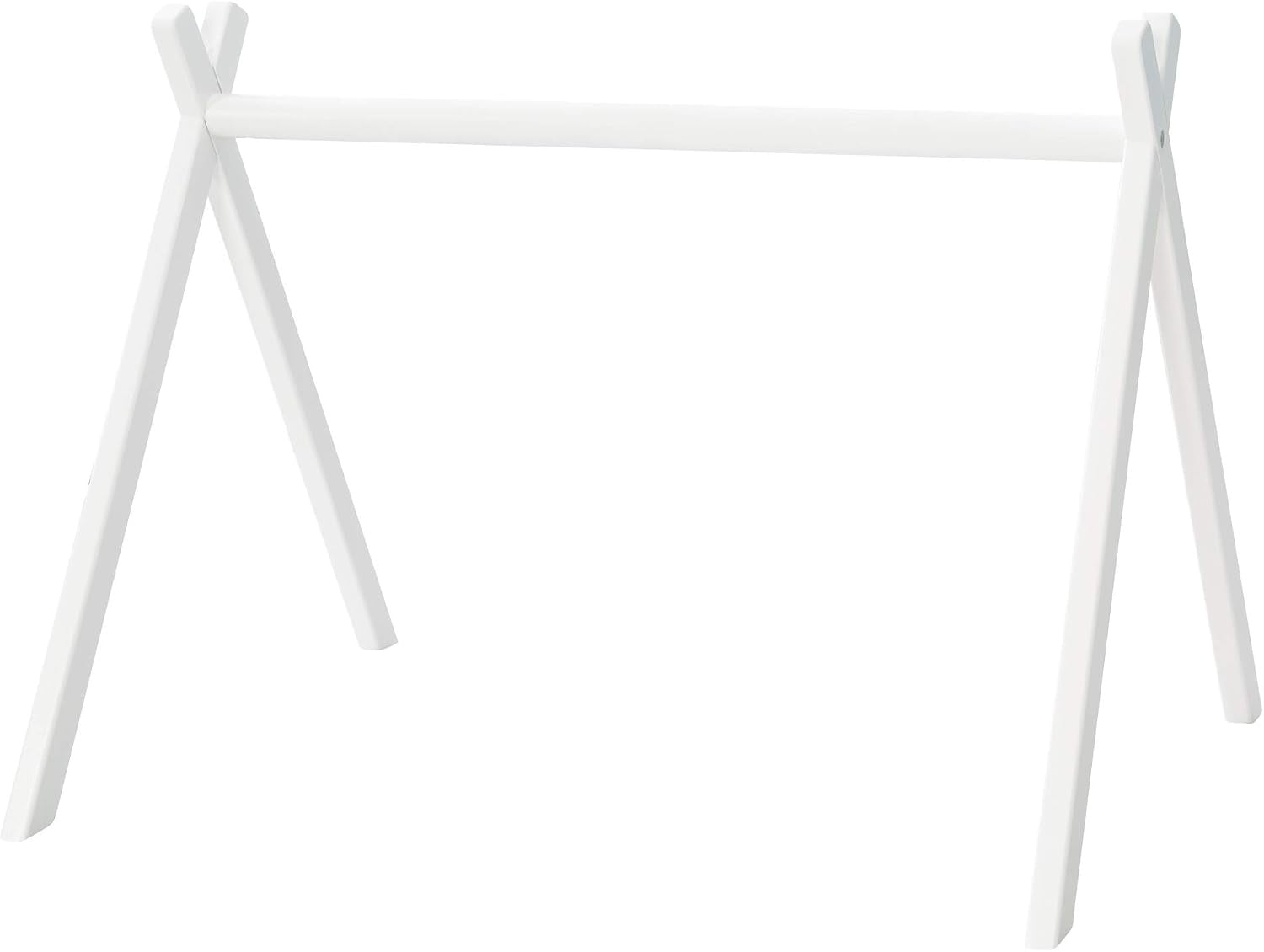 Portique d'éveil Montessori en bois - Blanc - Jusqu'à -33%