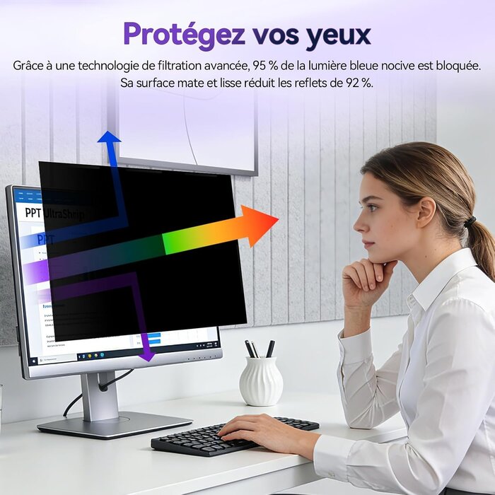 Filtre Confidentialité 27" Magnétique - Jusqu'à 34% de réduction