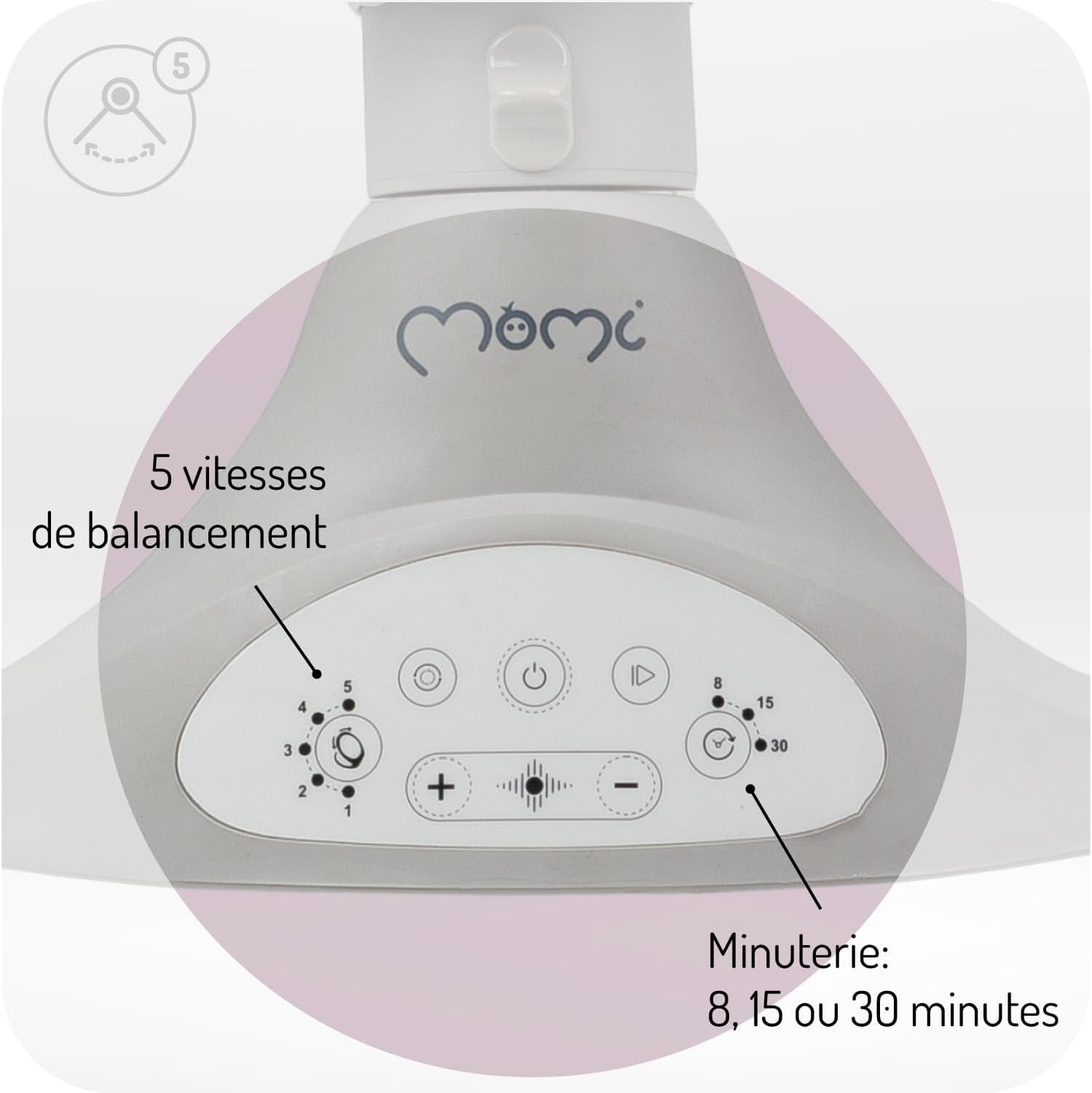 Balançoire bébé pliable connectée - Jusqu'à 35% de réduction