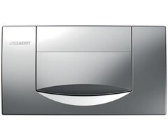 Plaque de commande WC double touche chrome mat - Jusqu'à -33%