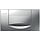 Plaque de commande WC double touche chrome mat - Jusqu'à -33%