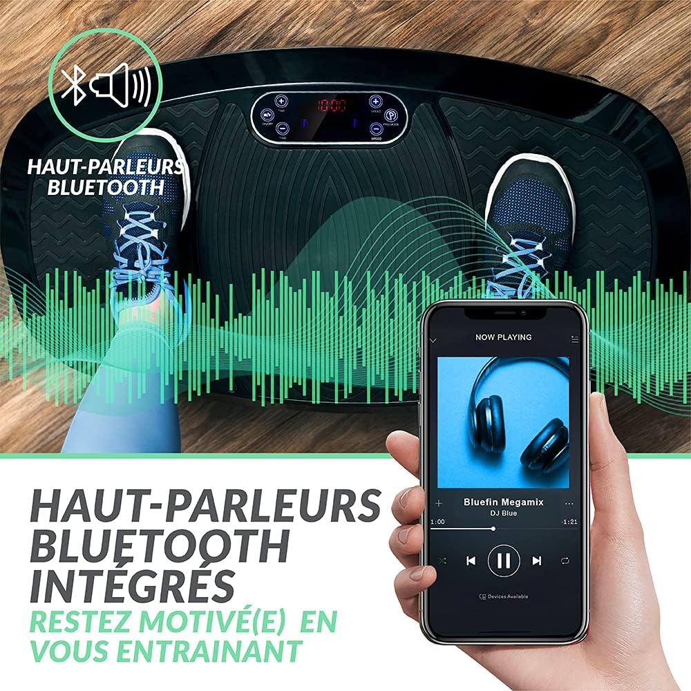 Plateforme Vibrante 3D Double Moteur : Jusqu'à -56% sur votre remise en forme