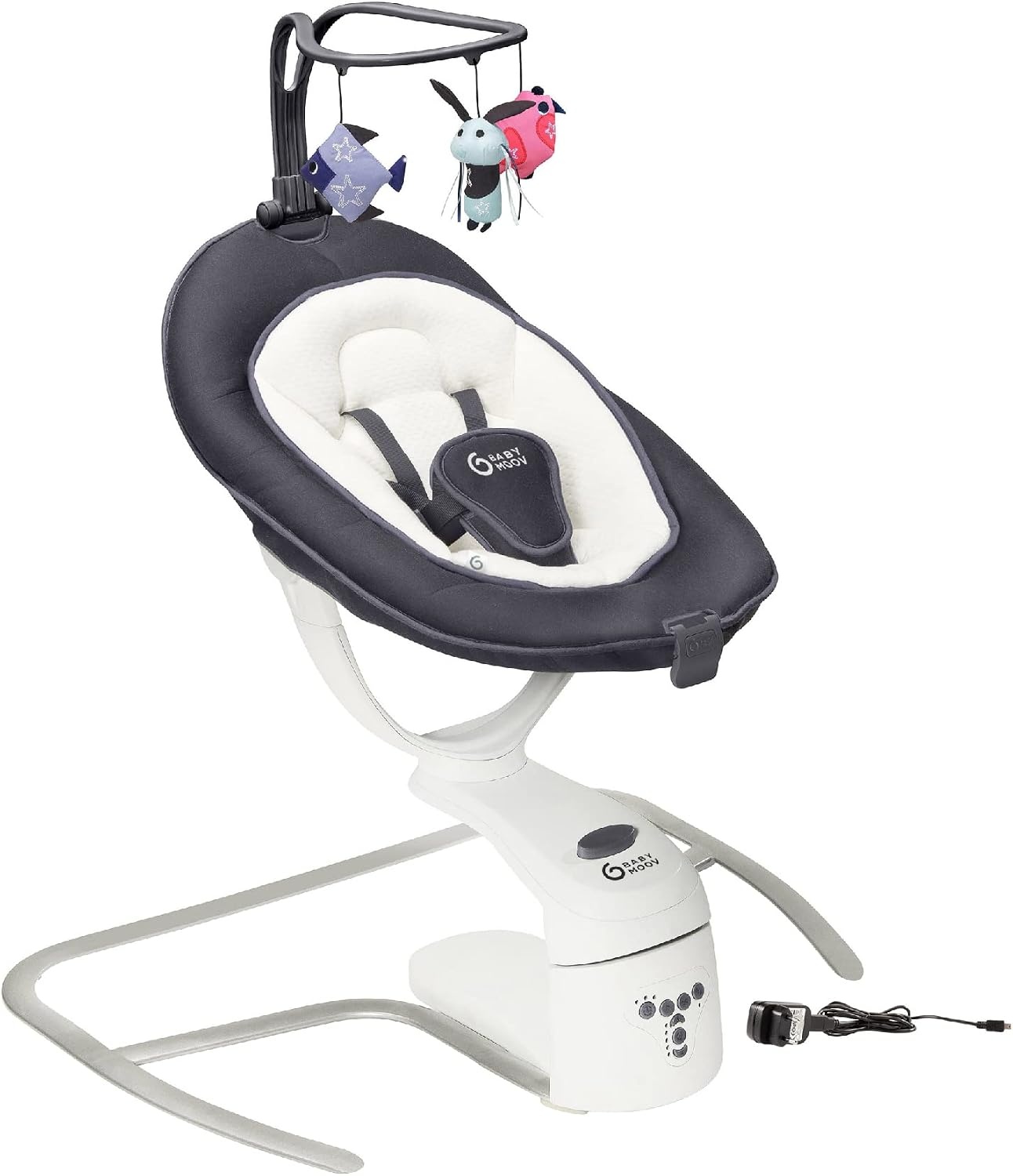 Balançoire Bébé Rotative 360° - Zinc - Jusqu'à -35%