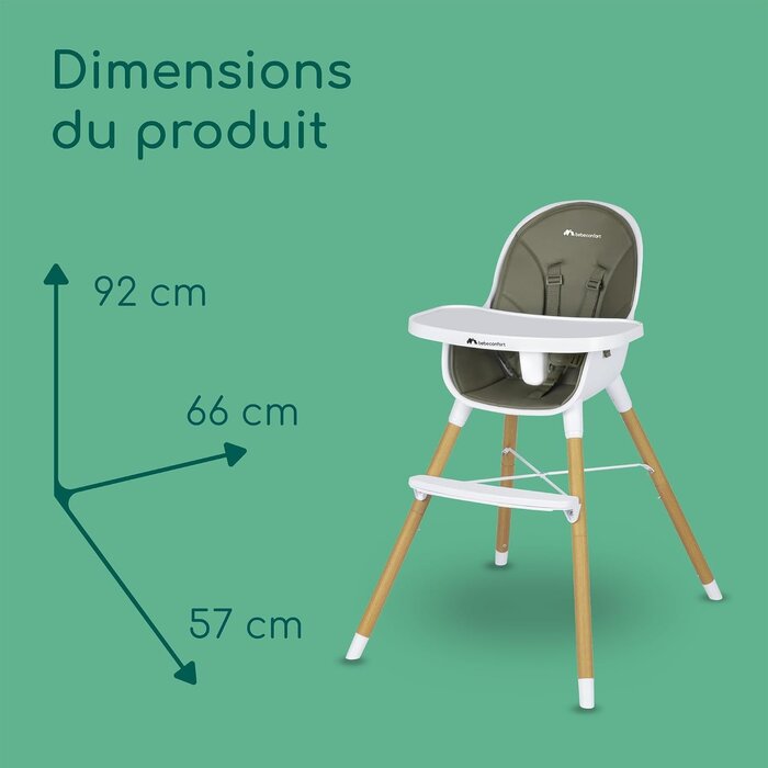 Chaise haute évolutive 2-en-1 - Jusqu'à -34% sur votre équipement bébé
