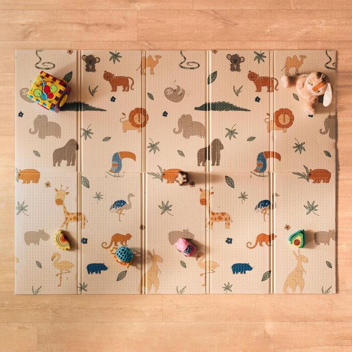 Tapis de jeu bébé pliable et réversible - Jusqu'à -33% de remise