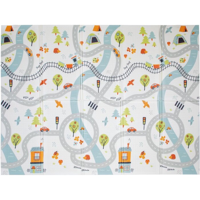 Tapis de jeu bébé pliable et réversible - Jusqu'à -33% de remise