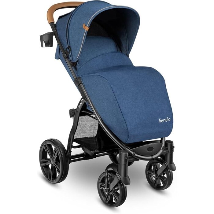 Lionelo Poussette tout-terrain évolutive | Jusqu'à -35% | Bleu Denim
