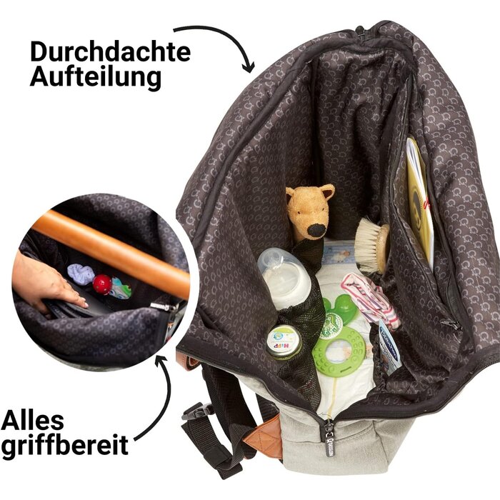 Sac à dos à langer extensible - Jusqu'à 34% de remise