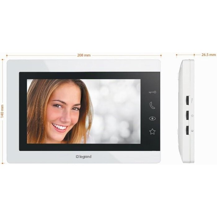 Interphone vidéo 7 pouces 2 fils - Jusqu'à 35% de réduction